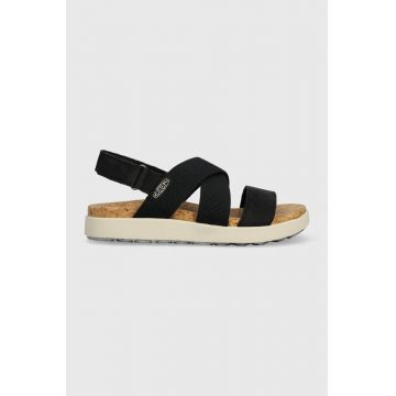 Keen sandale femei, culoarea negru