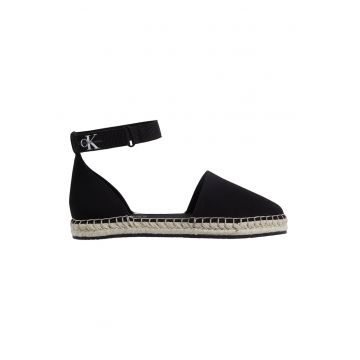 Sandale-espadrile cu inchidere velcro