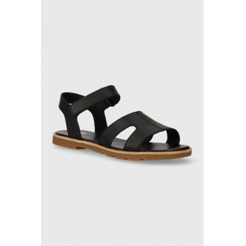 Sorel sandale ELLA III ANKLE STRAP femei, culoarea negru, 2076821010