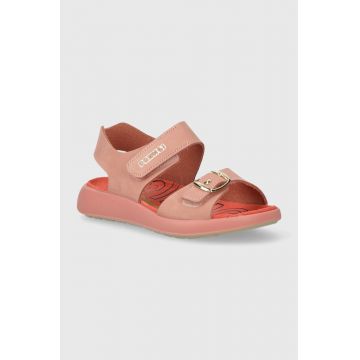Primigi sandale din năbuc pentru copii culoarea roz