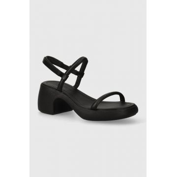 Camper sandale de piele Thelma Sandal culoarea negru, K201596.001