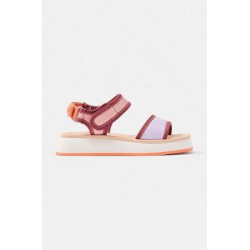 Hoff sandale DEYA femei, culoarea roz, cu platforma, 12439001