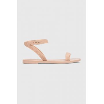 Melissa sandale MELISSA M LOVER SANDAL AD femei, culoarea bej, M.35750.T113