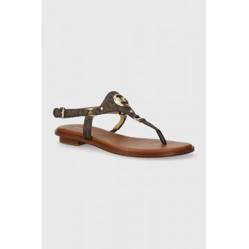 MICHAEL Michael Kors sandale Casey femei, culoarea maro, 40R4CSFA1B