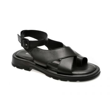 Sandale casual GRYXX negre, 149E500, din piele naturala