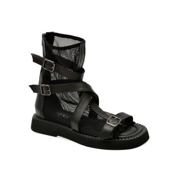 Sandale casual GRYXX negre, 800, din piele naturala