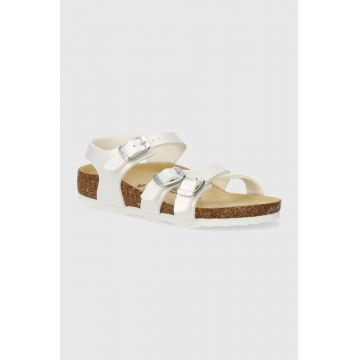 Birkenstock sandale copii Kumba K BF culoarea alb