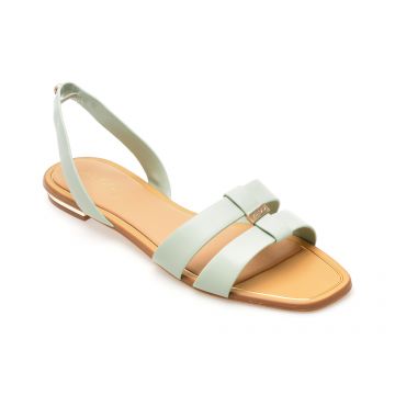 Sandale casual ALDO verzi, 13740419, din piele ecologica