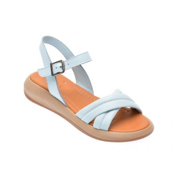 Sandale casual GRYXX albastre, 2301, din piele naturala