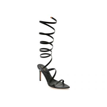 Sandale elegante ALDO negre, 13736287, din piele ecologica