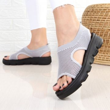 Sandale gri usoare Verina