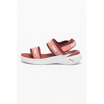 Sandale slingback cu inchidere velcro Sportie