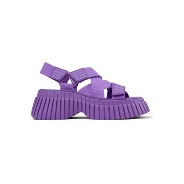 - Sandale wedge cu aspect masiv BCN