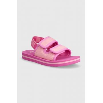 UGG sandale copii LENNON SLINGBACK culoarea roz