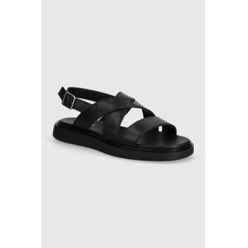 Vagabond Shoemakers sandale de piele CONNIE femei, culoarea negru, 5757-401-20
