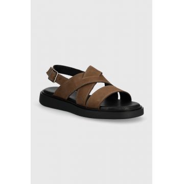 Vagabond Shoemakers sandale din nubuc CONNIE culoarea maro, 5757-450-19