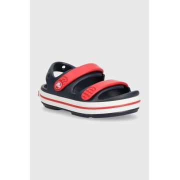 Crocs sandale copii CROCBAND CRUISER SANDAL culoarea albastru marin