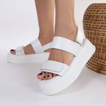 Sandale albe usoare Reta