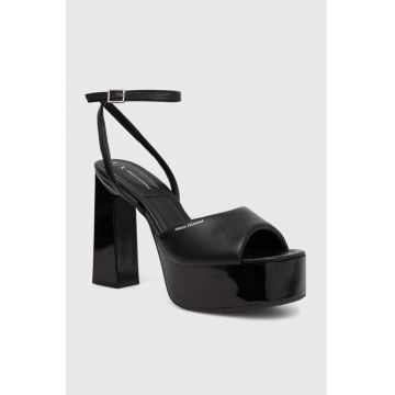 Armani Exchange sandale culoarea negru, XDP052 XV841 00002