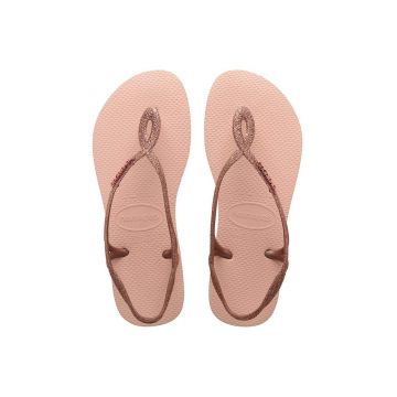 Havaianas sandale LUNA PREMIUM II femei, culoarea roz, 4146130.0076