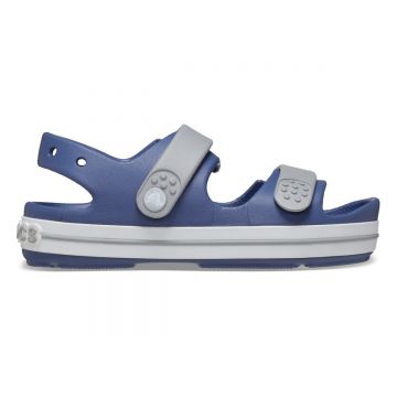 Sandale Crocs Crocband Cruiser Sandal Kids Albastru - Bijou Blue/Light Grey