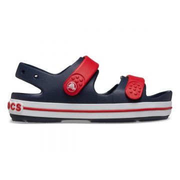 Sandale Crocs Crocband Cruiser Sandal Kids Albastru - Navy/Varsity Red