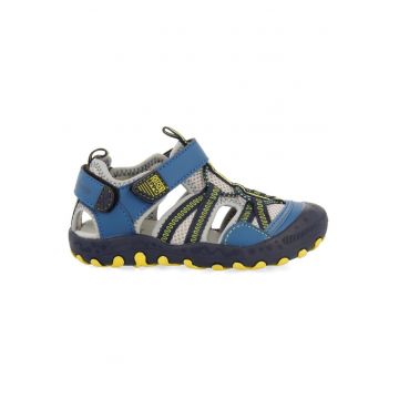 Sandale cu aspect contrastant ANSTEAD 27695 - Gri/Albastru