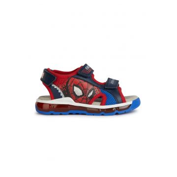 Sandale cu imprimeu Spiderman