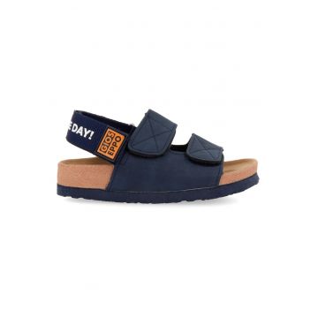 Sandale cu velcro Dessel - Bleumarin