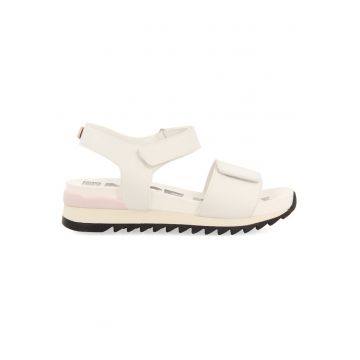 Sandale cu velcro Looe - Alb