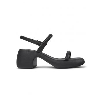 Sandale de piele cu toc masiv Thelma 27201 Sandale de piele cu toc masiv Thelma 27201