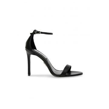 Sandale de piele cu toc stiletto Tecy - Negru