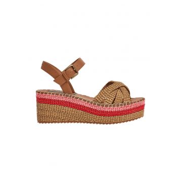 Sandale-espadrile wedge