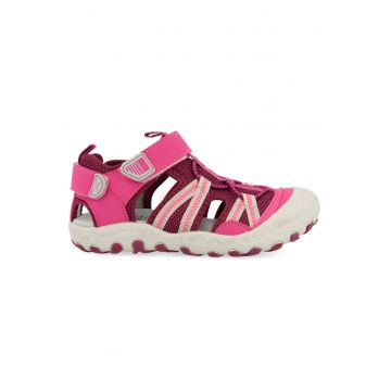 Sandale fisherman cu velcro Deinze - Roz aprins