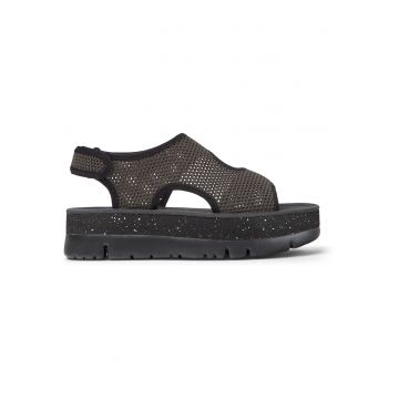 Sandale flatform Oruga Up - Gri inchis
