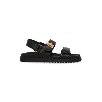Sandale de piele cu velcro Mona