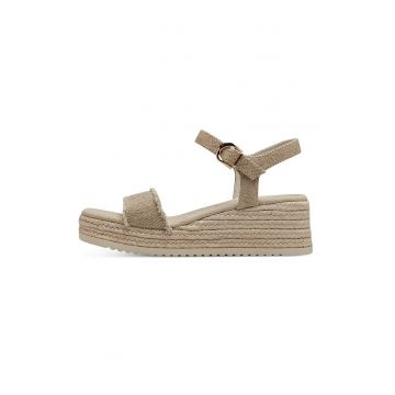 Sandale-espadrile wedge