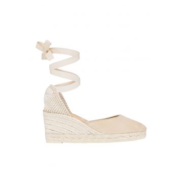 Sandale tip espadrile wedge Hamptons