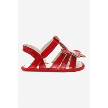 Sandale din piele cu inchidere velcro