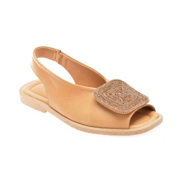 Sandale casual GRYXX bej, 5001777, din piele naturala