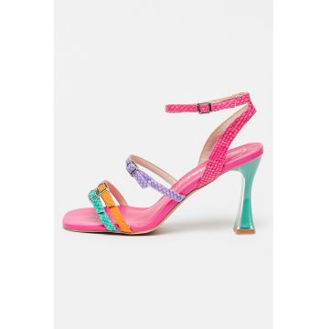 Sandale cu model reptila