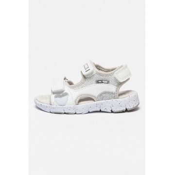 Sandale de piele ecologica cu velcro