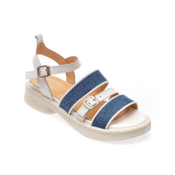 Sandale casual EPICA albastre, 163105, din material textil