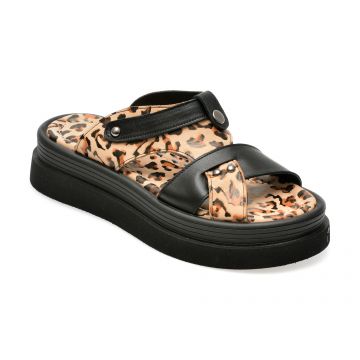 Sandale casual EPICA maro, 6060036, din piele naturala