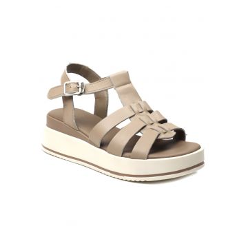 Sandale dama 20295-apricot - Bej