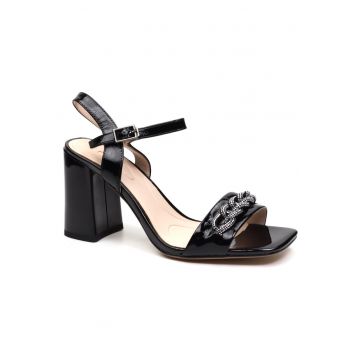 Sandale dama K3K320046 01 L negru lac