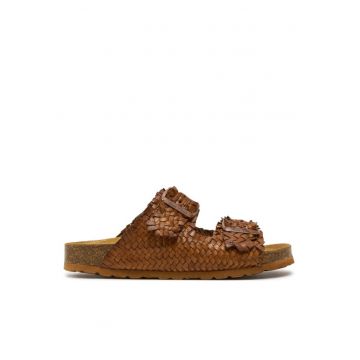 Sandale dama  303681142 - Piele naturala - Maro