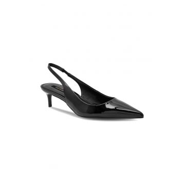 Sandale dama -  399155 - Piele lacuita - Negru