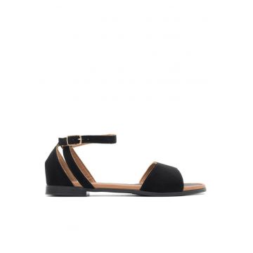 Sandale dama -  590486278628536 - Piele naturala - Negru