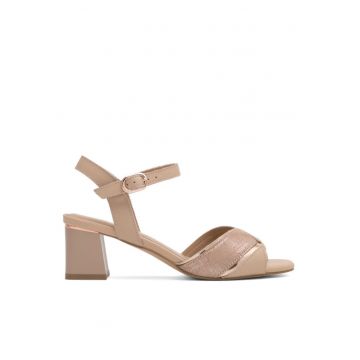 Sandale dama -  590558832536936 - Piele naturala - Bej